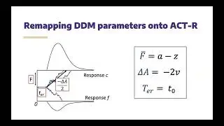 Estimating ACT-R declarative memory parameters using a drift diffusion model