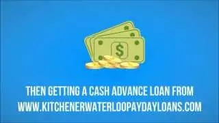 Payday Loans in Kitchener Waterloo - Short Term Loans in KW Ontario