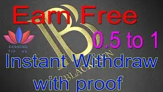 Earn Blackcoin instant withdraw