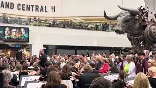 The incredible City of Birmingham Symphony Orchestra perform Star Wars in Birmingham New Street