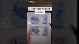 N&atilde;o seja enganado! Saiba descobrir uma falsidade na c&eacute;dula do Real. #Shorts