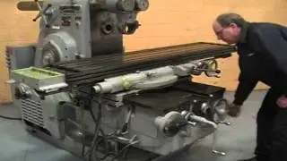 KEARNEY & TRECKER NO 420-TF-17 UNIVERSAL HORIZONTAL MILLING MACHINE: STOCK 53718