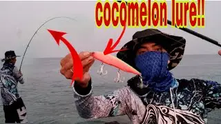 kingfish/tanigue hunting gamit ang mala cocomelon na lure!!!!