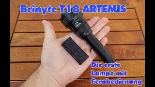 Brinyte T18 Artemis - ZOOM Taschenlampe UNBOXING I Test