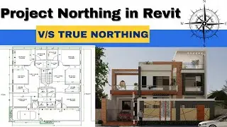 How to make Elevation & Coordinate in Revit | True Northing & Project Northing