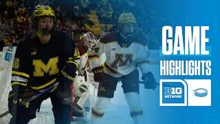 Michigan vs. Minnesota | Highlights | Big Ten Hockey | 01/16/26