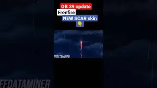#freefire OB 39 update new Scar Skin freefire #shorts new ego Scar gun skin #garenafreefire
