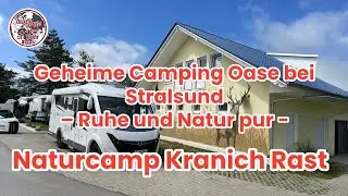 Camping-Oase „Naturcamp Kranich Rast“ Natur&Ruhe und Stralsund zum greifen nah #camping