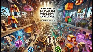 Minecraft BUT Items COMBINE! 🤯 The Ultimate Fusion Frenzy Challenge (Modded Survival)