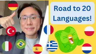 LIVE | Study 20 Languages with me! 14/20 🇬🇧🇫🇷🇪🇸🇧🇷🇮🇹🇩🇪🇷🇺🇹🇷🇵🇱🇳🇱🇬🇷🇯🇵🇭🇰🇨🇳