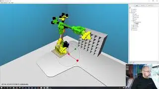 Simulation robot arms