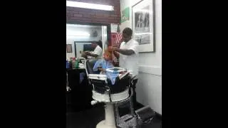 BaBa first no tears haircut  (2.5 years)