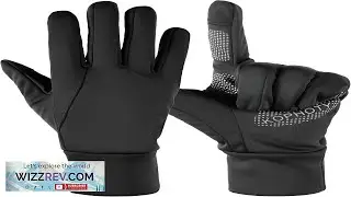 KOPHOTY Winter Gloves Men Women Touch Screen Warm Gloves Water Resistant Windproof