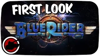 MICROSTUTTER MOTION SICKNESS - Blue Rider First Look PC Gameplay - Blue Rider Gameplay