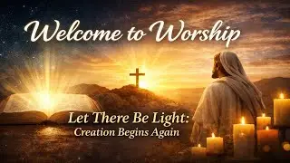 Let There Be Light: Creation Begins Again