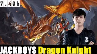 🤯JACKBOYS [Dragon Knight] HC 7.40b- DOTA 2 HIGHEST MMR MATCH#dota2gameplay  #dota2