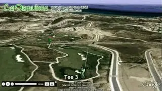 Shot 3 at the Calanova Golf Course.