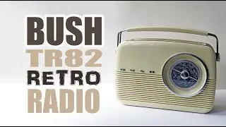 SOLD - Bush TR82 Retro Classic 3 Band Portable Radio MW FM LW Working Cream