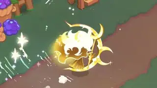 moonlight's skill (mystic gold costume with +10 Crystal jam) cookie run kingdom