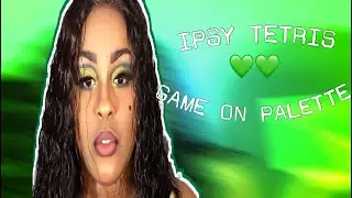October 2019 Lets Try Ipsy Game On Tetris Palette| Beginners Make Up Tutorial