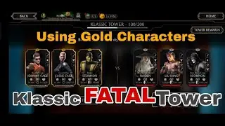 Klassic Fatal Tower Battle 100 Gold Characters, Equipment and Talent tree setup