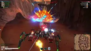 Getting DUMPSTERED By Meta Bots | Robocraft Gameplay
