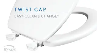 Easy Clean & Change&reg; Toilet Seat Removes for Easy Cleaning