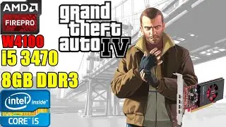 Grand Theft Auto IV - Core i5 3470 + AMD FirePro W4100 2GB - Benchmark Test | Soul Z Gaming