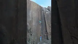 La m&aacute;scara 🎭 (7a+/b). Cabo Prior, Kioma #escalada #climbing 