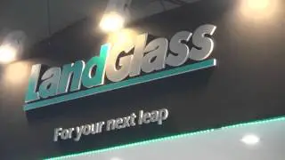 LandGlass glass tempering machine in VITRUM 2015