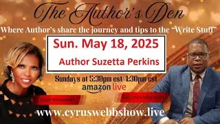 The Author's Den welcomes author Suzetta Perkins