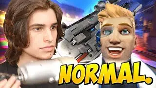 Playing Overwatch NORMALLY...
