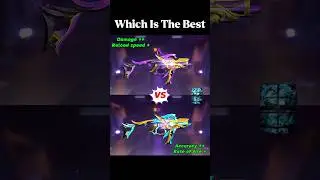 Revenge Dragontail Vector vs Royal Dragontail Vector 💪 Free Fire Best Vector 👑 #freefire #shorts #ff