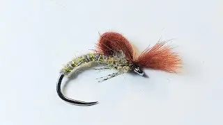 CDC Bubble Emerger Dry Fly. #flytying #flyfishing #dryfly #emerger #troutflies #cdc #graylingfly 