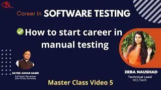 How to start career in manual testing | Manual tester Journey for beginner