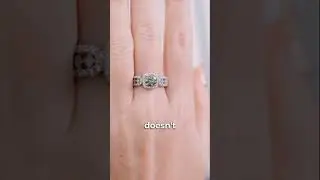 Discover the brilliance of moissanite #moissanite #diamondalternative