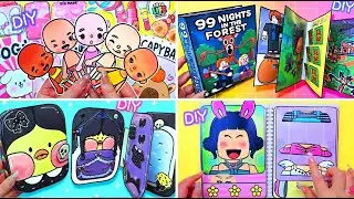 Paper DIY🤩6 Best Paper Craft videos Compilation 종이 놀이 모음 #tutorial #asmr #99nightintheforest