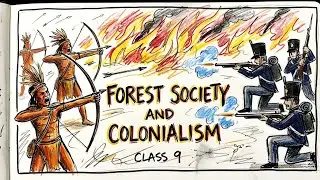 Forest Society and Colonialism Class 9 Sst Full Chapter in Hindi OneShot 