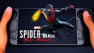 Marvel's Spider-Man: Miles Morales &mdash; геймплей на Steam Deck с OLED-экраном и всеми графическими н...
