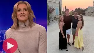 Match Of The Day host Gabby Logan leaves mid-show after the death of her father Terry Yorath