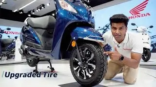 2026 Honda Activa में आ रहा सबसे बड़ा बदलाव नए Upgraded Tyres जबरदस्त Grip और कीमत सुनकर चौंक जाओगे 