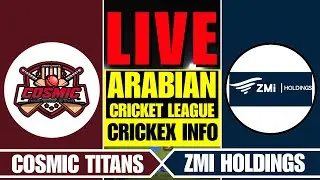ZMI HOLDINGS vs COSMIC TITANS LIVE | ZMIH vs CT - CRICKEX INFO