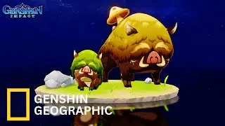IF GENSHIN HAS A WILDLIFE DOCUMENTARY! (SHROOMBOAR) | Genshin Impact