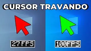 CURSOR do MOUSE TRAVANDO no PC (COMO RESOLVER) 🖱✅️