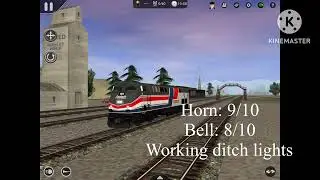 Amtrak P42DC Pepsi Can #160 aka @andrewdiesel3751  Trainz simulator 2 review (First video of 2026)