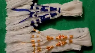 How to make a very beautiful design of hand made Sprang @Stylish