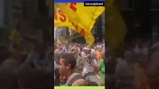 HARE KRISHNA BY ISKCON IN BRAZIL@News net tv#lord krishna