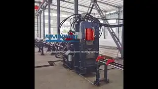 APM1412 CNC Angle Punching Machine for Power Transmission Towers Angles 140*12mm