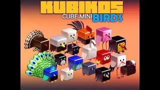 KUBIKOS   Animated Cube Mini BIRDS - Unity Character Download
