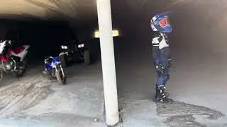 Tunnels under Interstate 8 out in SoCal. You find all kinds of cool things when riding.